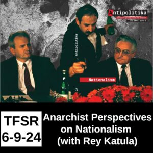 cover of Antipolitika 3 featuring a waiter serving nationalist leaders Slobodan Milosevic and Franjo Tudjman